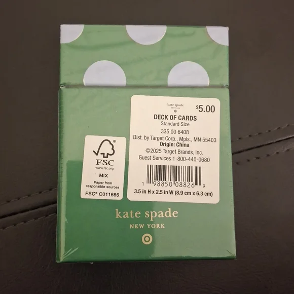 Kate Spade x Target Playing Cards Set-NWT - Picture 5 of 5